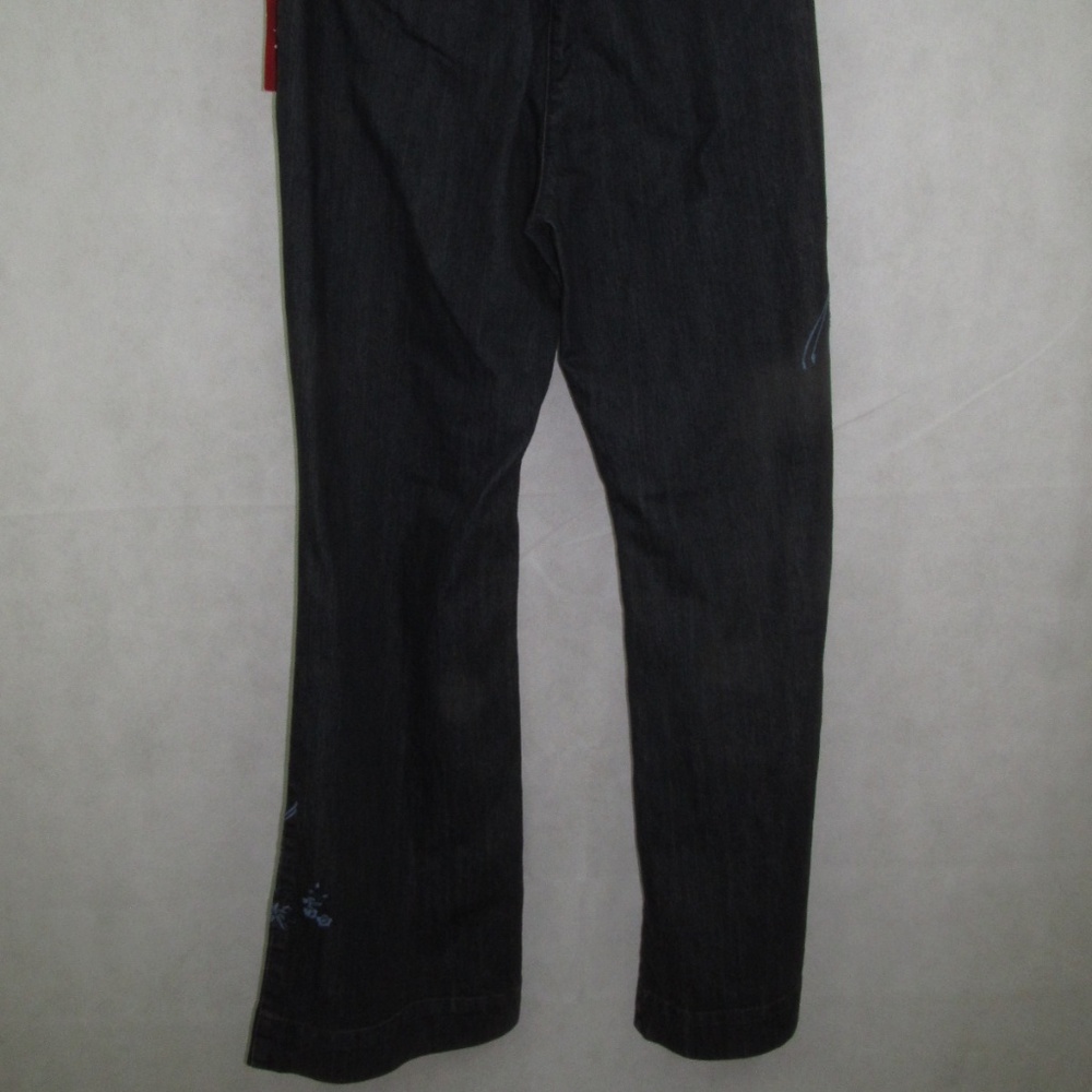 Tapemeasure Jeans Pants Size 12 Stretch Embroidery